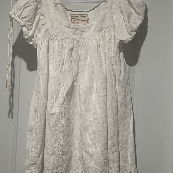 Free People Dresses & Skirts - We The Free- Free People White Mini Dress